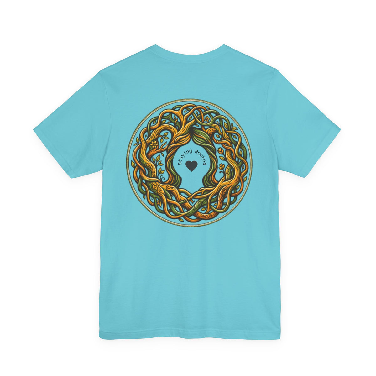Unisex T-Shirt — Grounded Celtic Tree of Life Graphic Tee -Stay Rooted