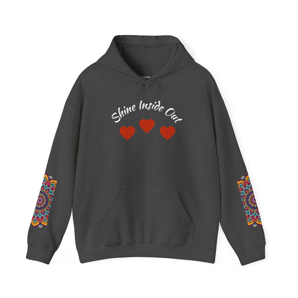 Shine Inside Out Mandala Hoodie