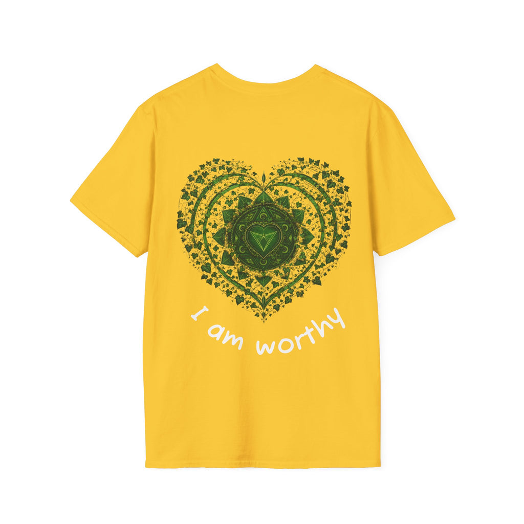 Love Unconditionally T-Shirt — Green Clover Heart Inspirational Tee