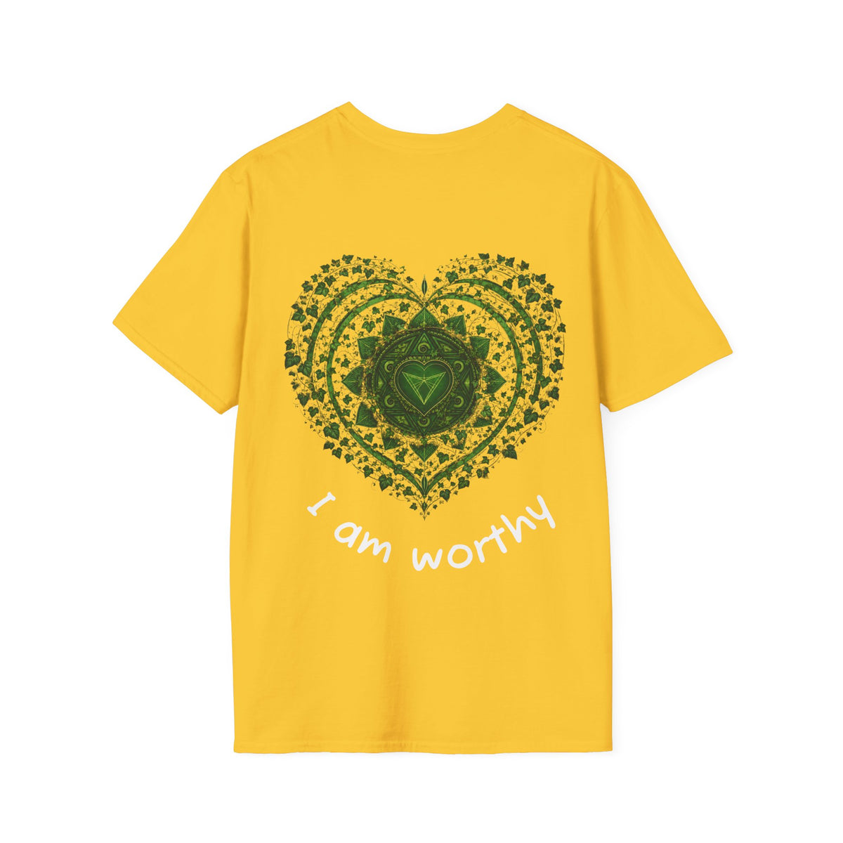 Love Unconditionally T-Shirt — Green Clover Heart Inspirational Tee