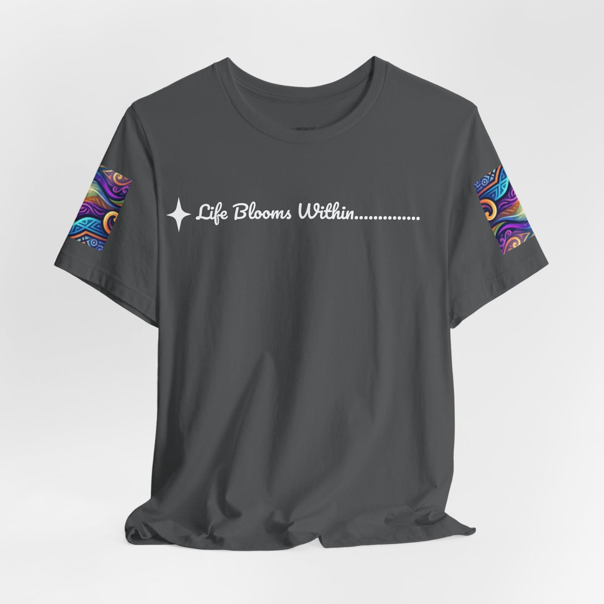 Life Blooms Within Heart Tee