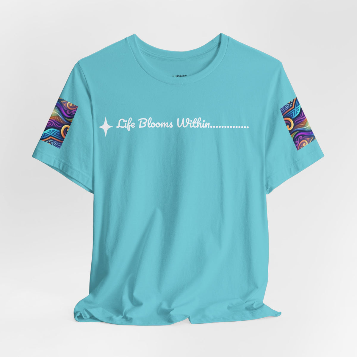 Life Blooms Within Heart Tee