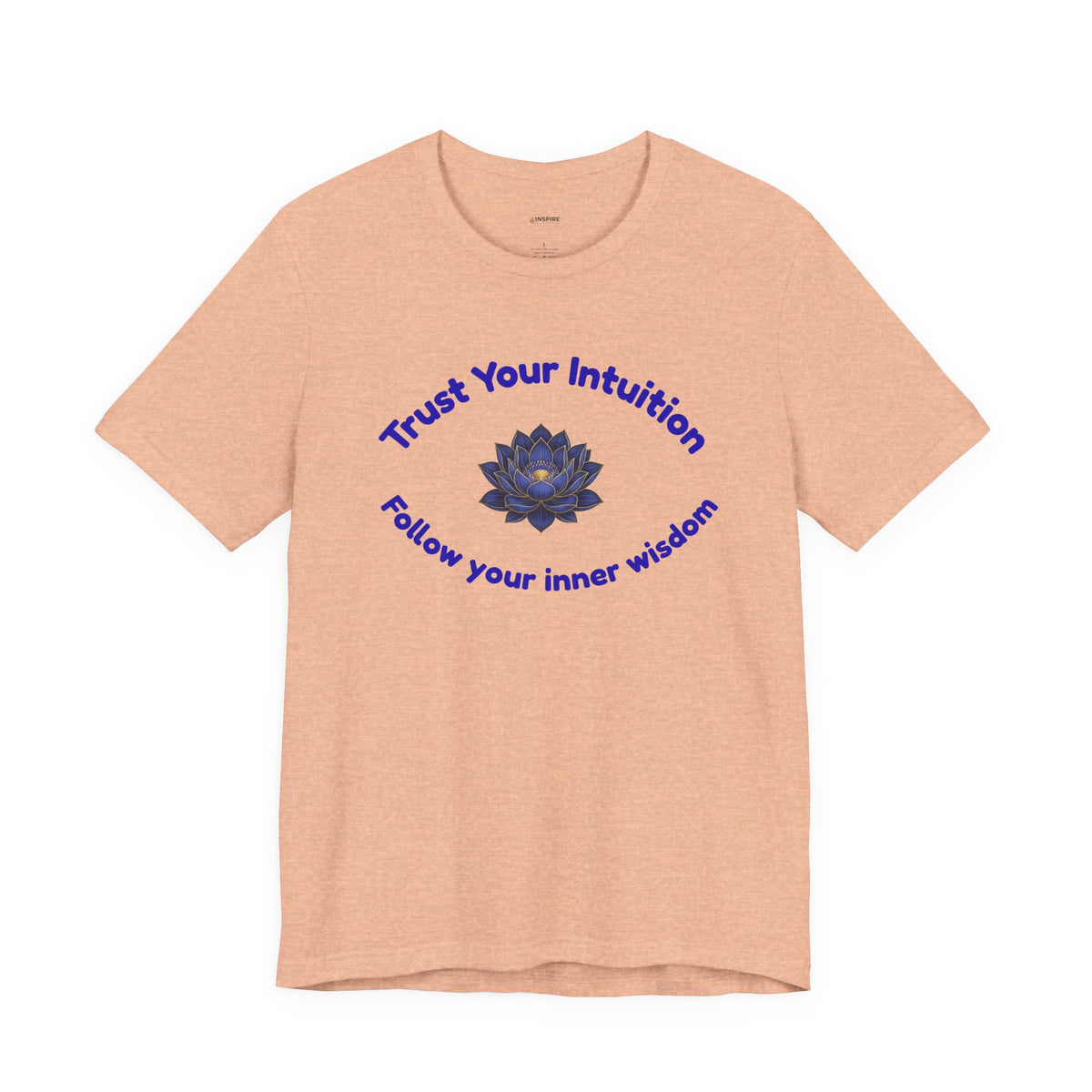 Intuition Lotus Tee — “I Trust My Intuition, Follow My Inner Wisdom” Spiritual T‑Shirt