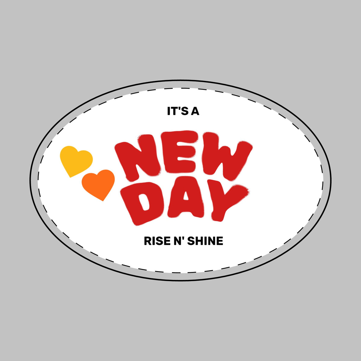 Handwoven Straw Bag — "It's a New Day" Rise N' Shine Summer Tote