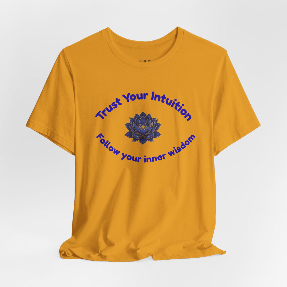 Intuition Lotus Tee — “I Trust My Intuition, Follow My Inner Wisdom” Spiritual T‑Shirt