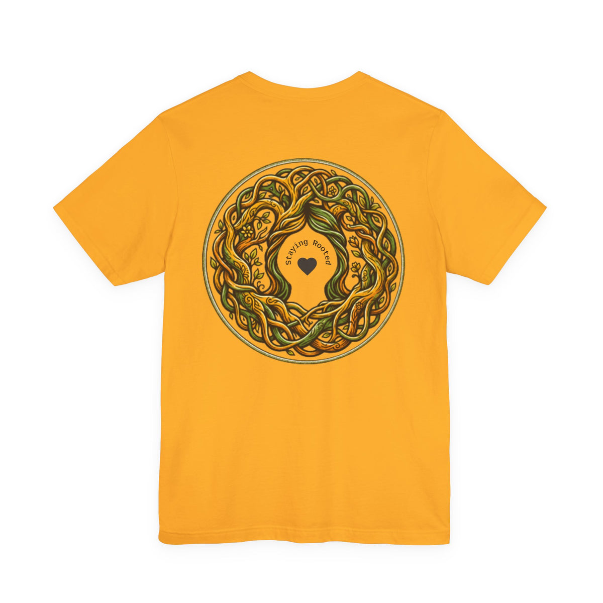 Unisex T-Shirt — Grounded Celtic Tree of Life Graphic Tee -Stay Rooted