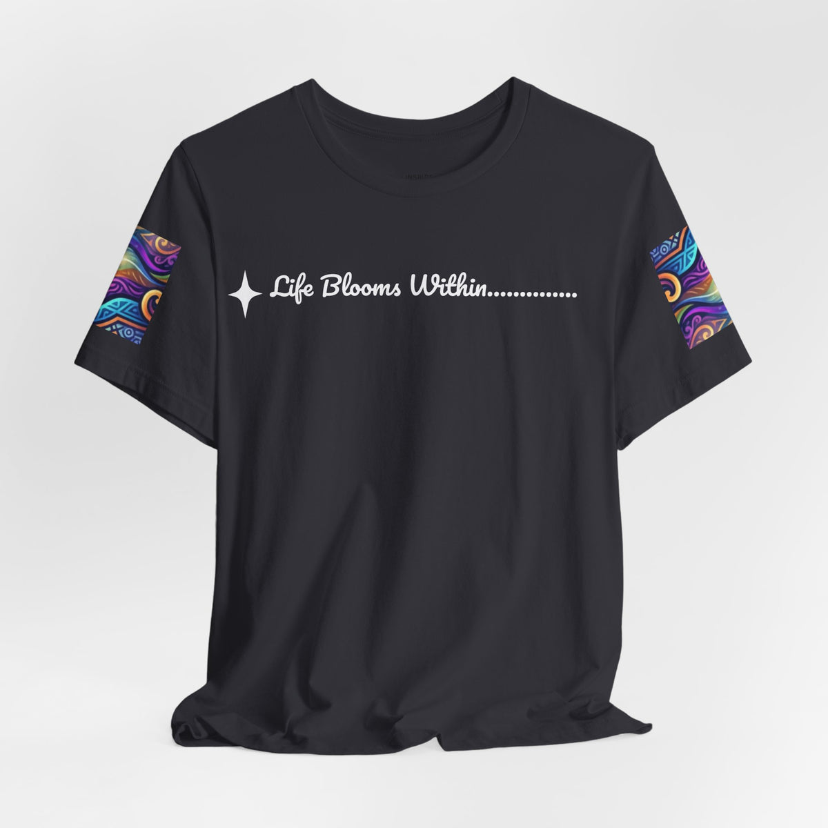 Life Blooms Within Heart Tee