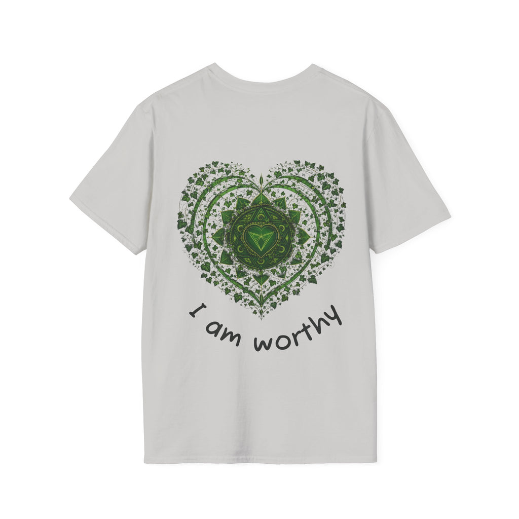 Love Unconditionally T-Shirt — Green Clover Heart Inspirational Tee