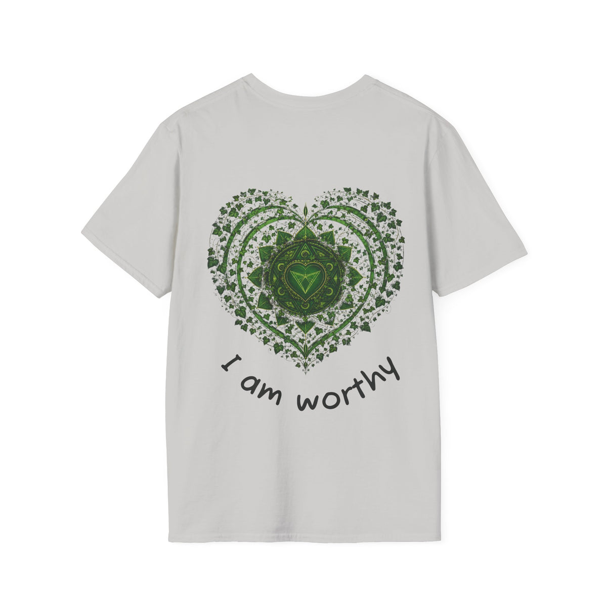Love Unconditionally T-Shirt — Green Clover Heart Inspirational Tee