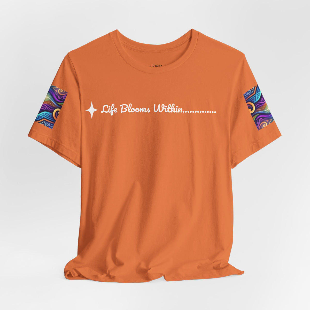 Life Blooms Within Heart Tee