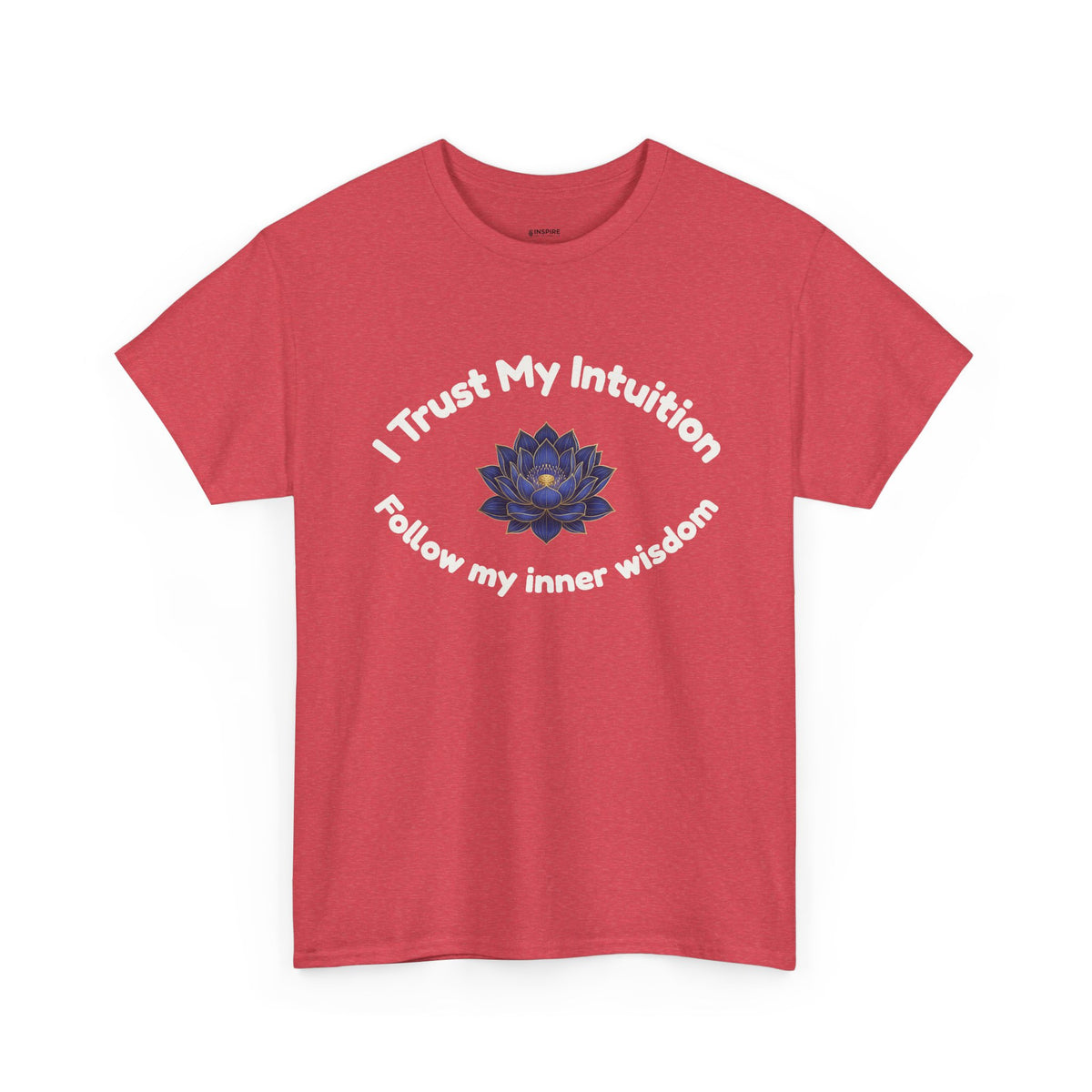 Intuition Lotus Tee — “I Trust My Intuition, Follow My Inner Wisdom” Spiritual T‑Shirt