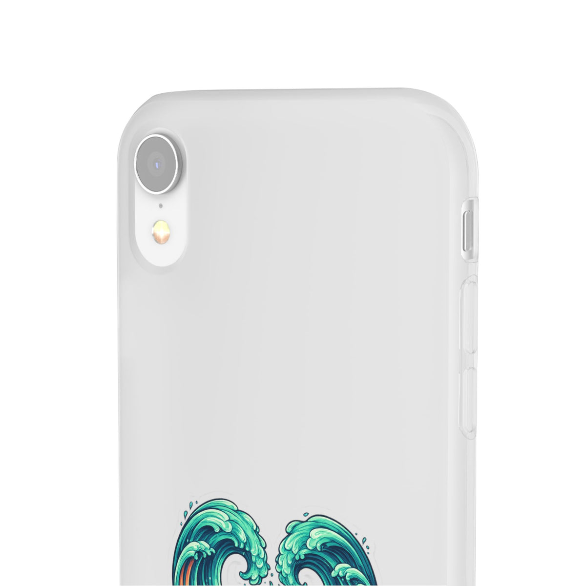 Ocean Heart Phone Case — Wave Art Flexi Case