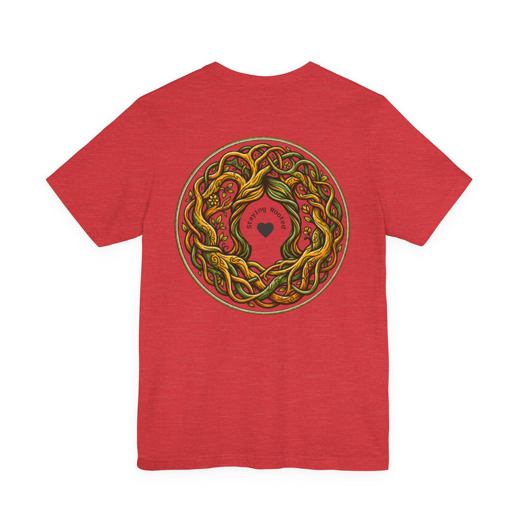 Unisex T-Shirt — Grounded Celtic Tree of Life Graphic Tee -Stay Rooted