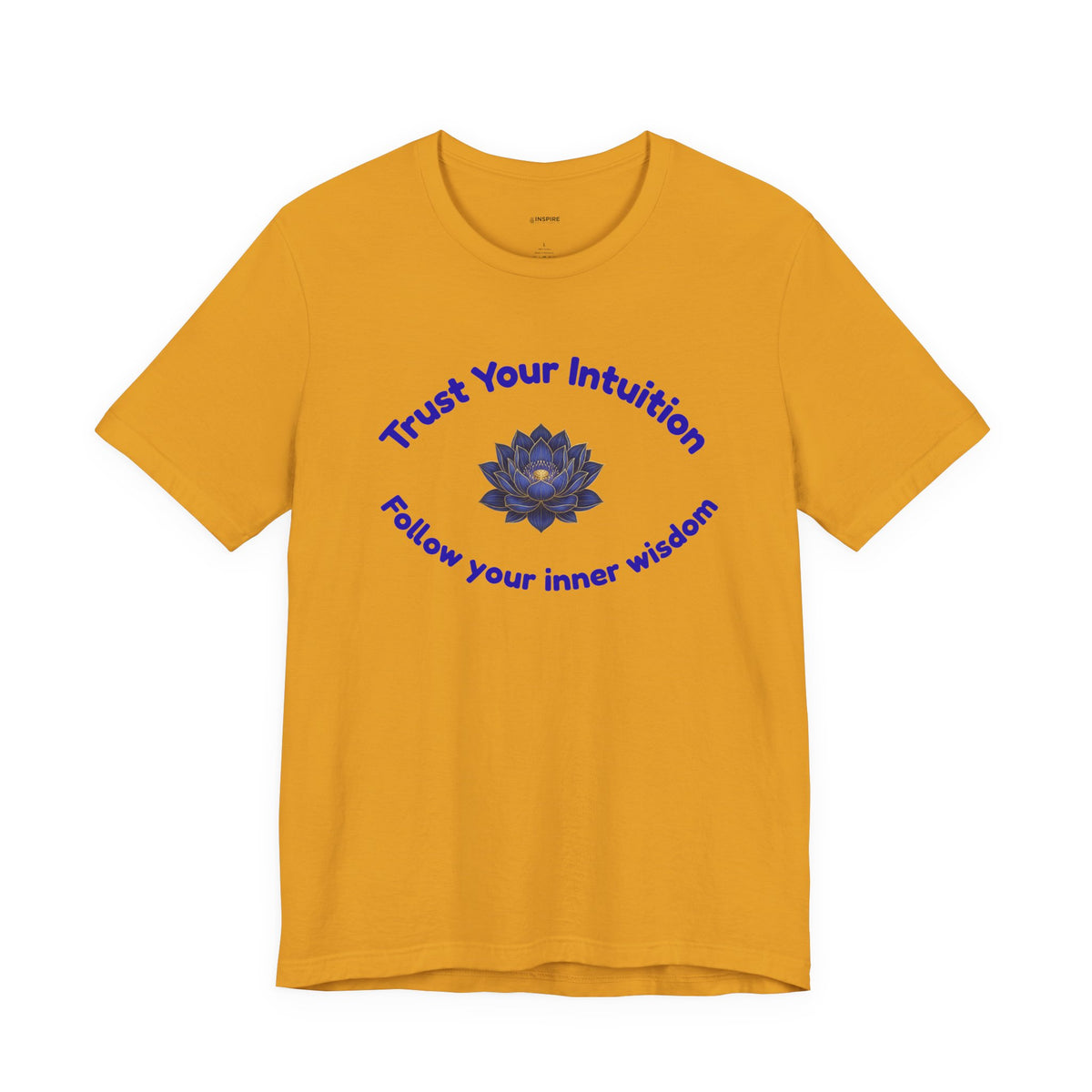 Intuition Lotus Tee — “I Trust My Intuition, Follow My Inner Wisdom” Spiritual T‑Shirt