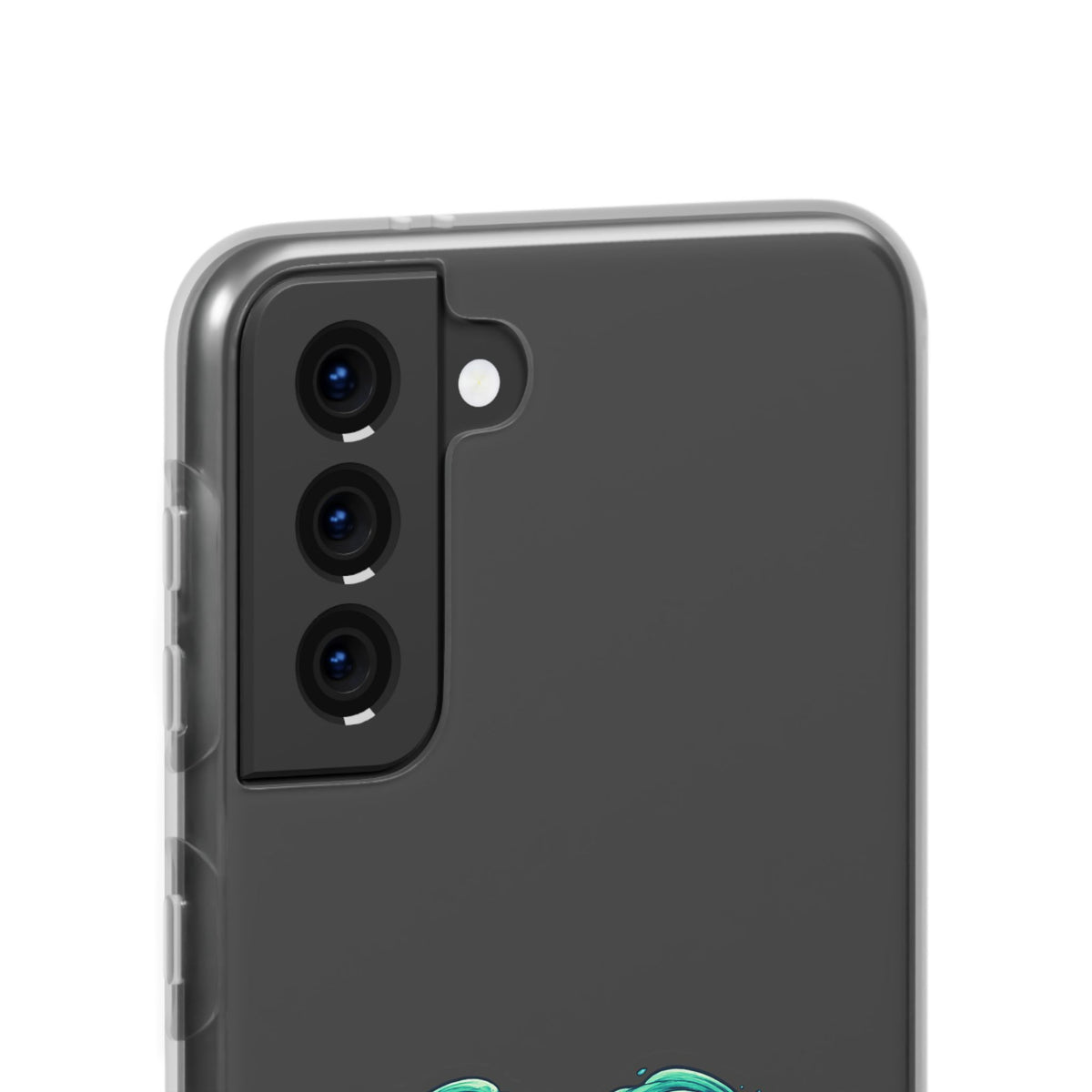 Ocean Heart Phone Case — Wave Art Flexi Case