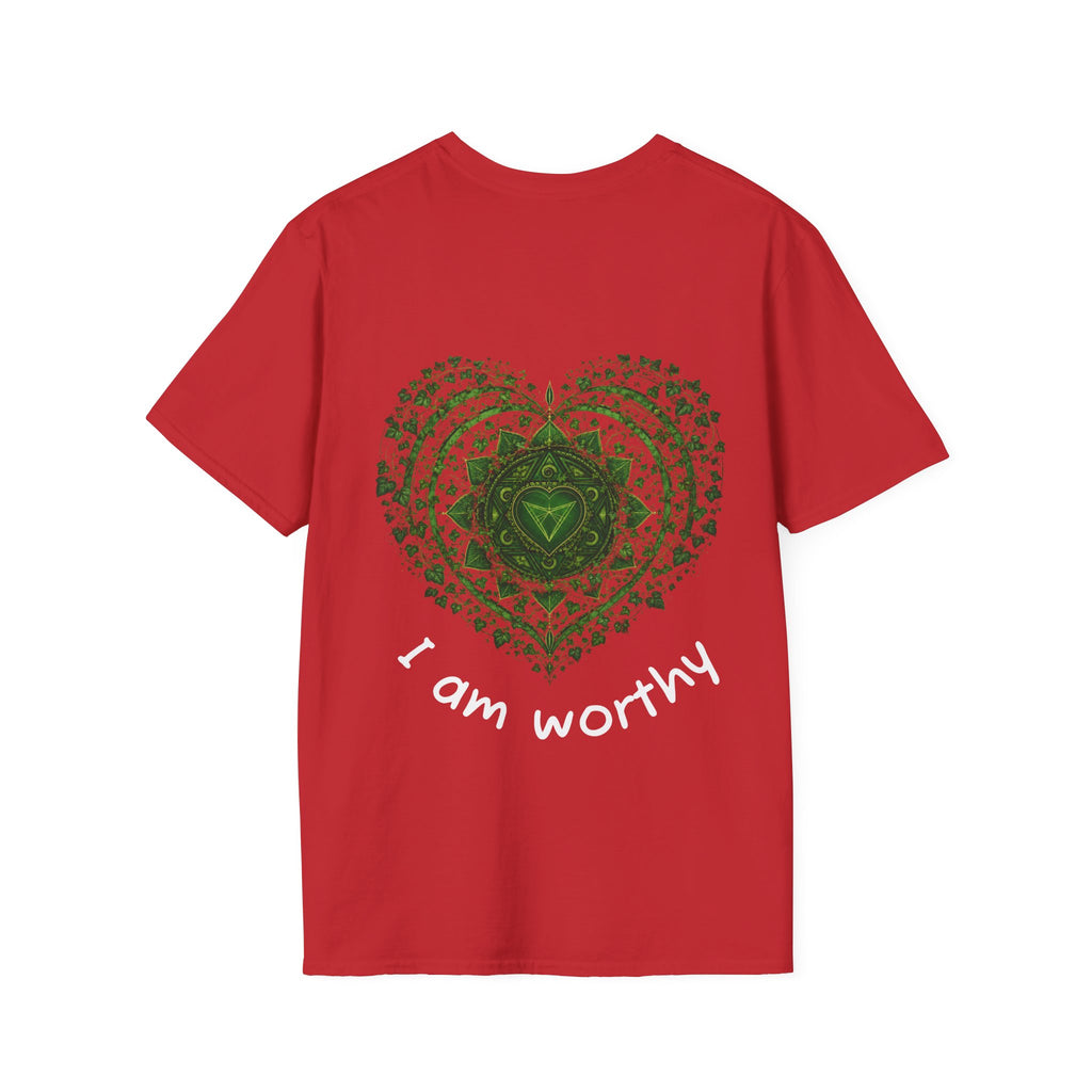 Love Unconditionally T-Shirt — Green Clover Heart Inspirational Tee