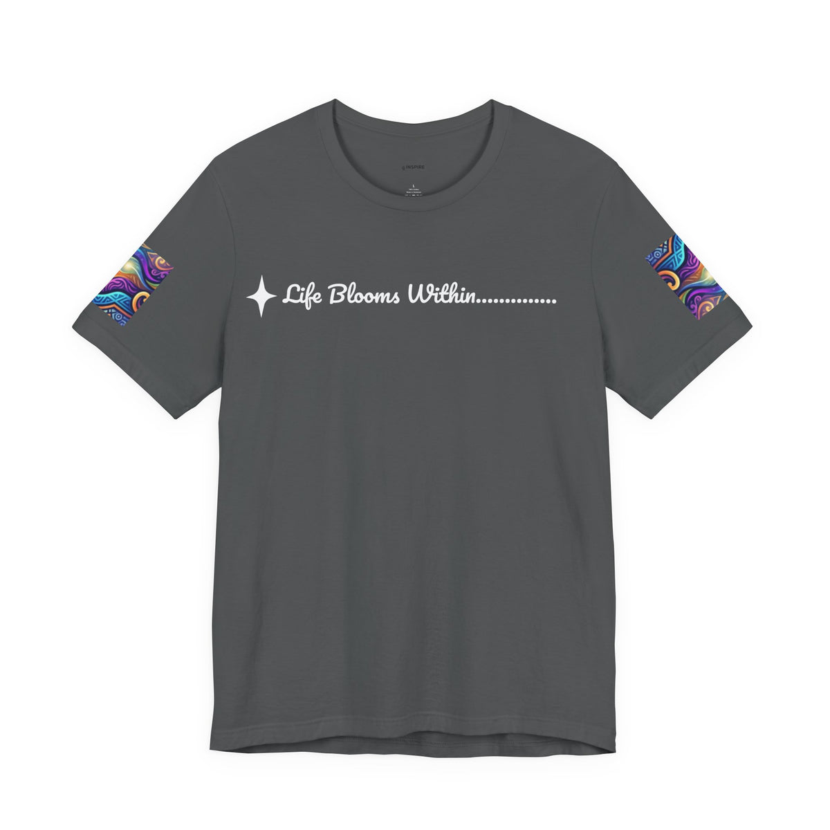 Life Blooms Within Heart Tee