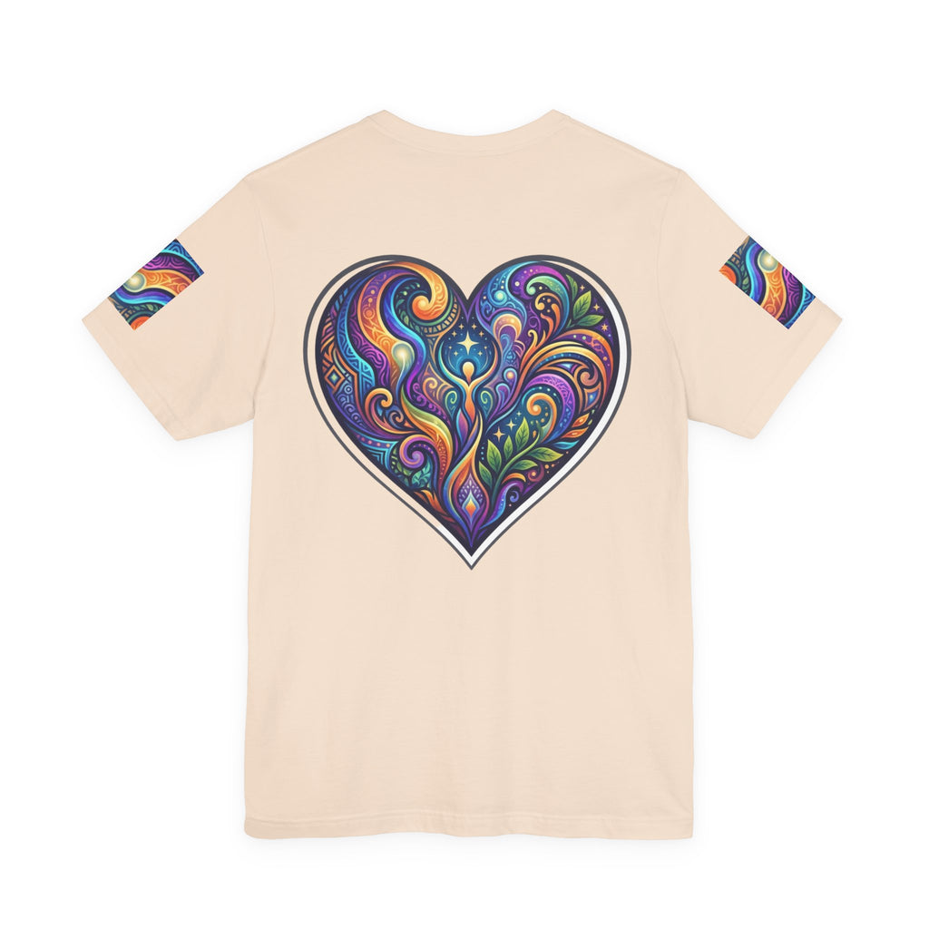 Life Blooms Within Heart Tee