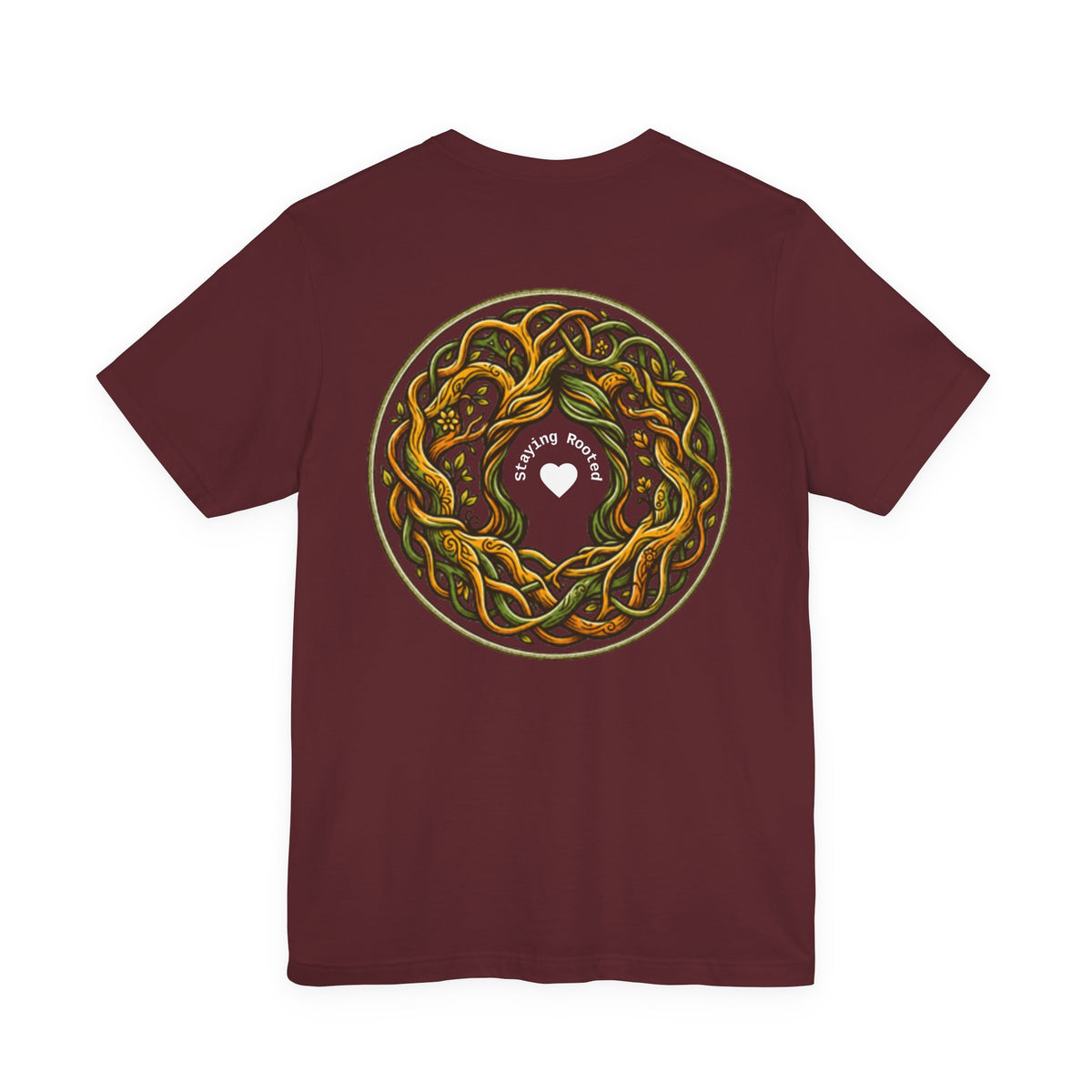 Unisex T-Shirt — Grounded Celtic Tree of Life Graphic Tee -Stay Rooted