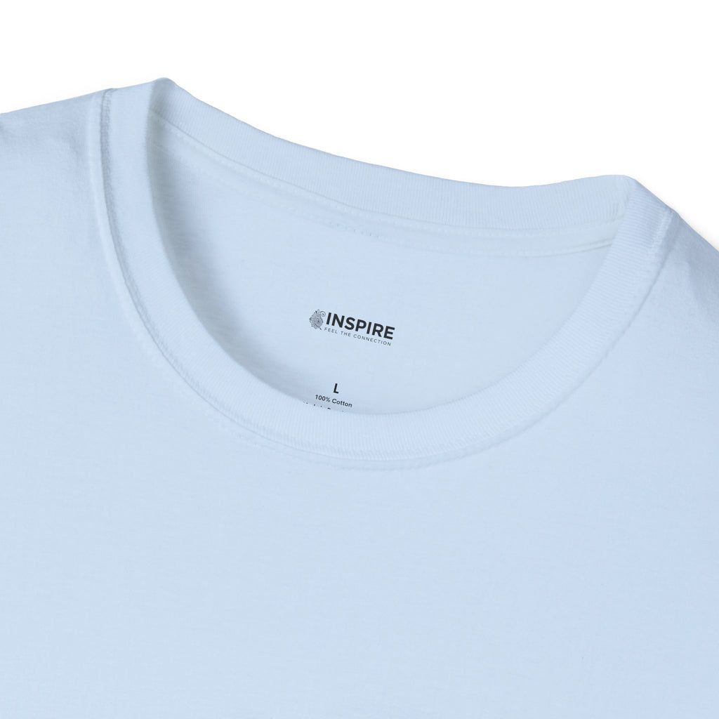 T-Shirt — "Speak the Truth, Ease the Rest" Heart Wave Graphic