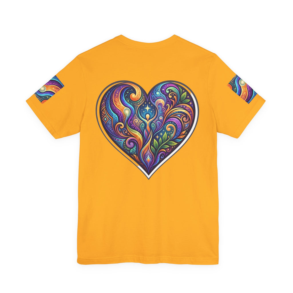 Life Blooms Within Heart Tee