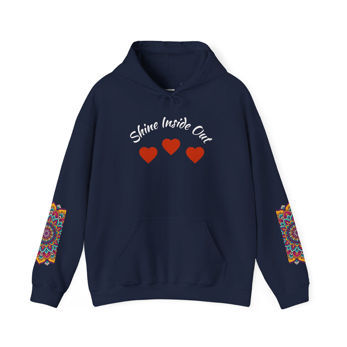 Shine Inside Out Mandala Hoodie