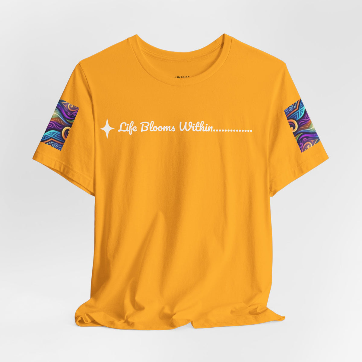Life Blooms Within Heart Tee