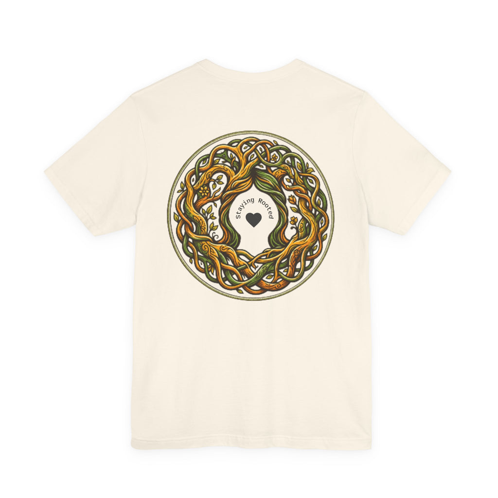 Unisex T-Shirt — Grounded Celtic Tree of Life Graphic Tee -Stay Rooted