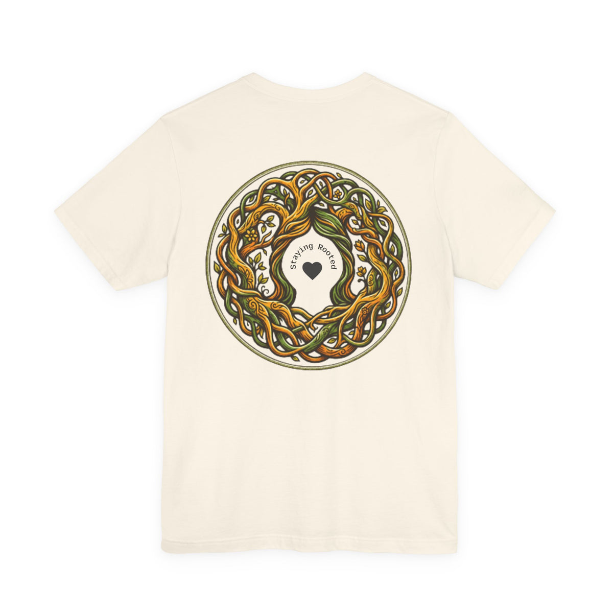 Unisex T-Shirt — Grounded Celtic Tree of Life Graphic Tee -Stay Rooted