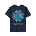 T-Shirt — "Speak the Truth, Ease the Rest" Heart Wave Graphic