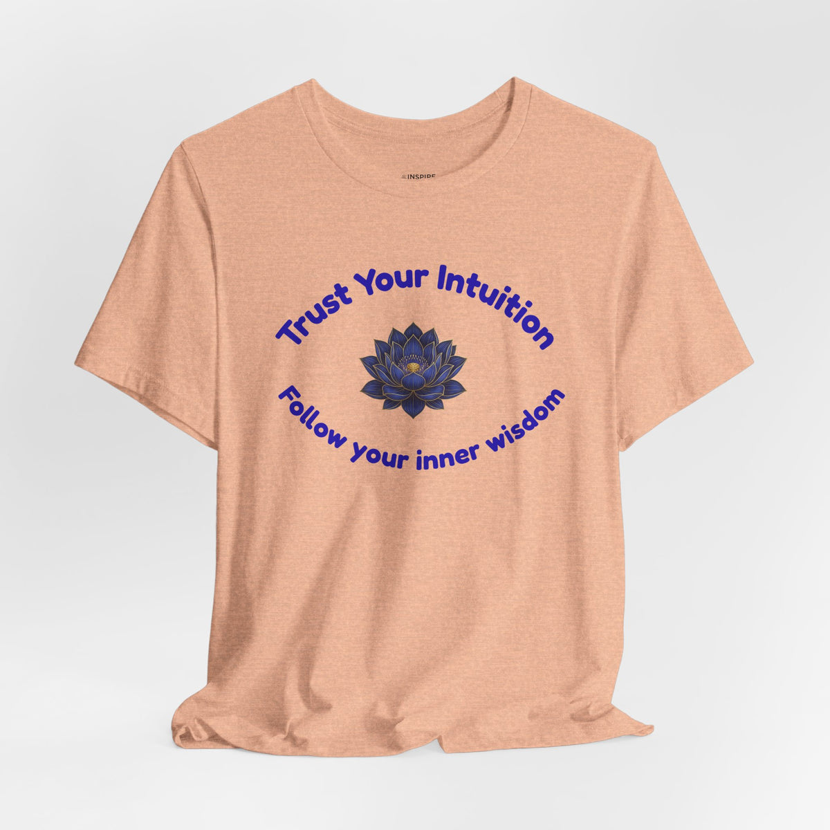 Intuition Lotus Tee — “I Trust My Intuition, Follow My Inner Wisdom” Spiritual T‑Shirt