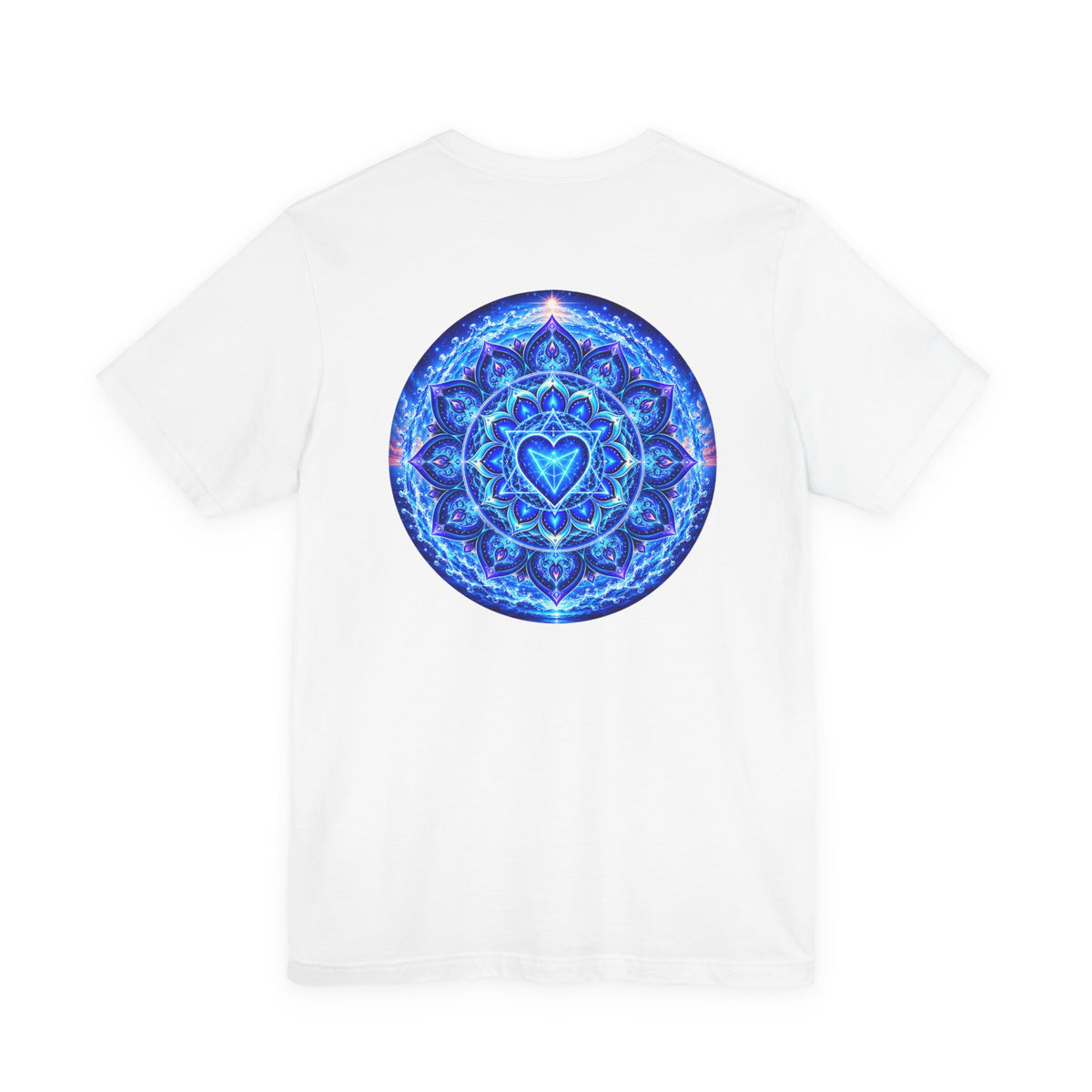 Find Your Truth T-Shirt — Spiritual Blue Mandala Tee ("Find Your Truth" / "Speak with Power")