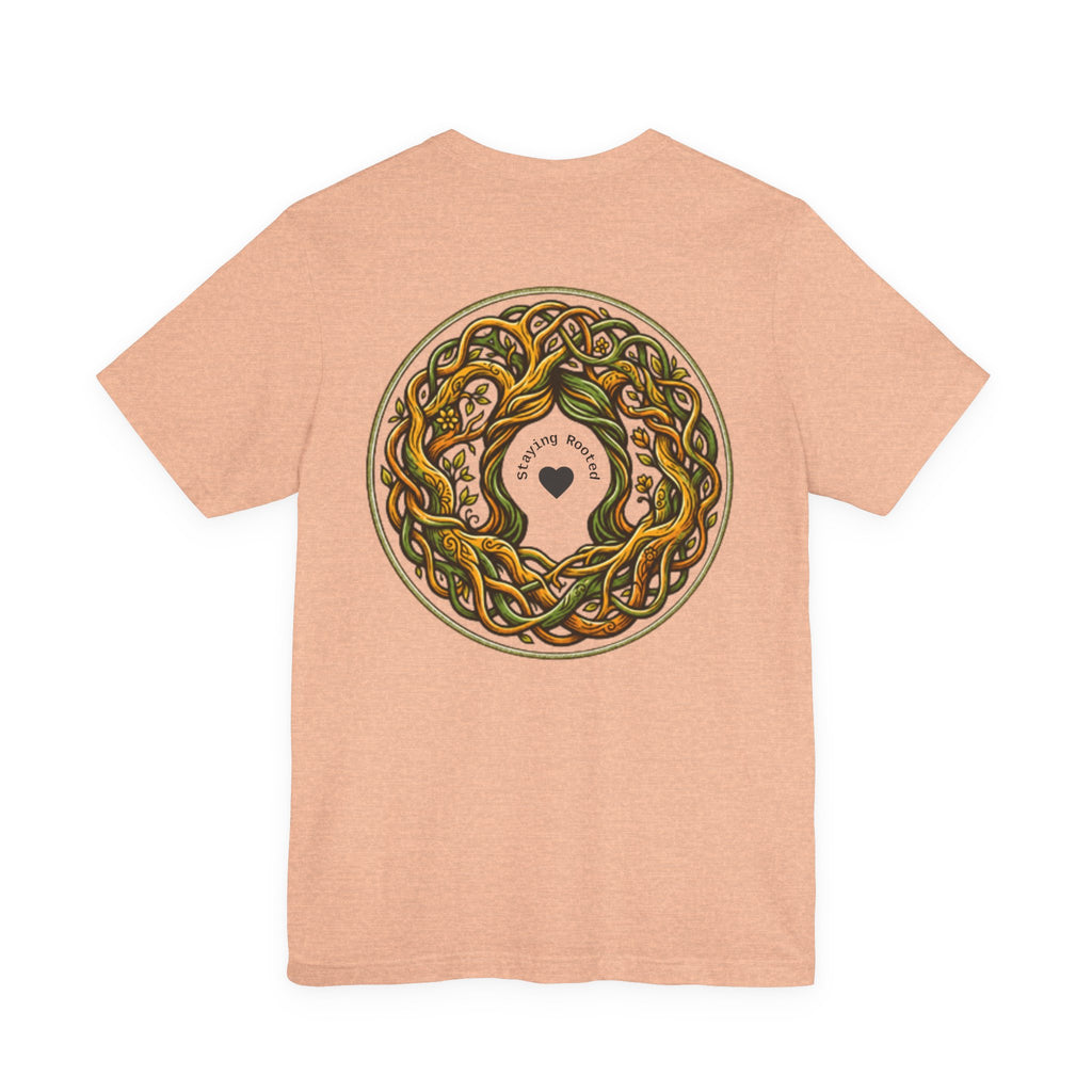 Unisex T-Shirt — Grounded Celtic Tree of Life Graphic Tee -Stay Rooted