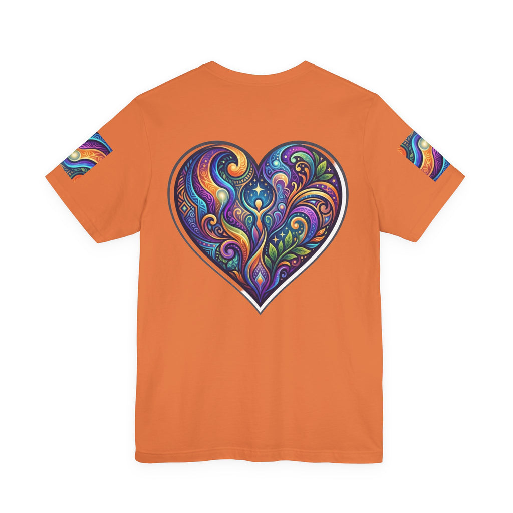Life Blooms Within Heart Tee