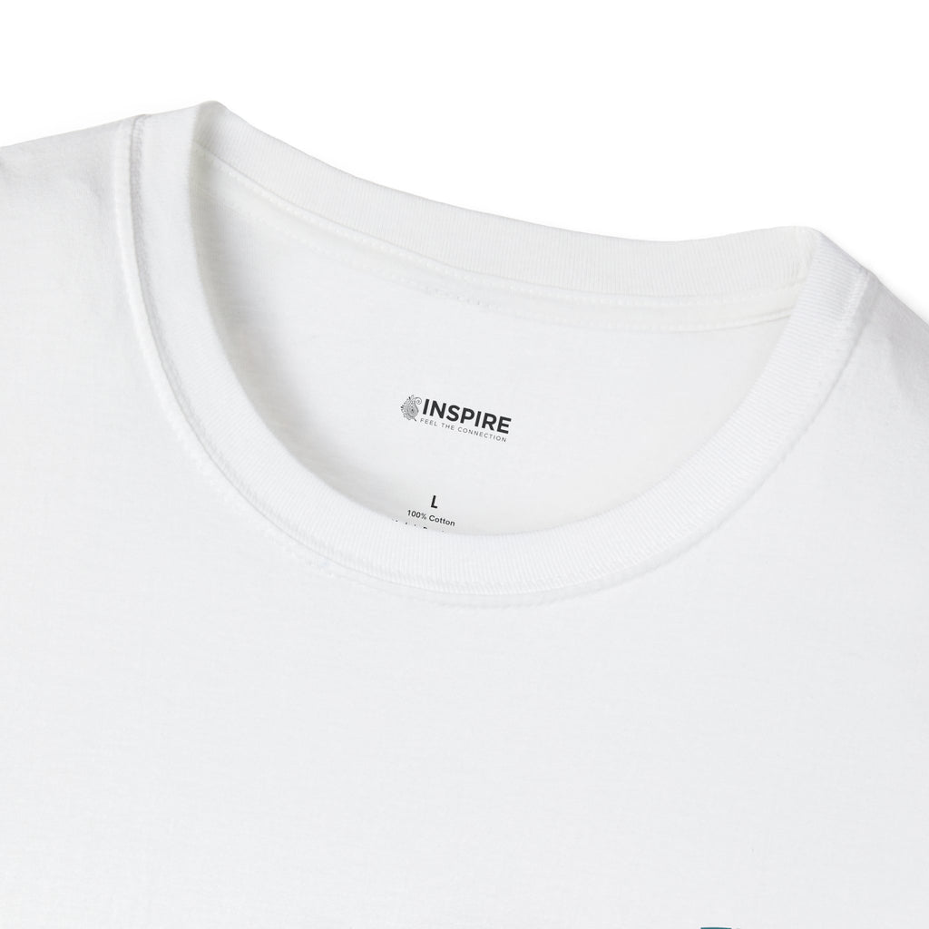 T-Shirt — "Speak the Truth, Ease the Rest" Heart Wave Graphic