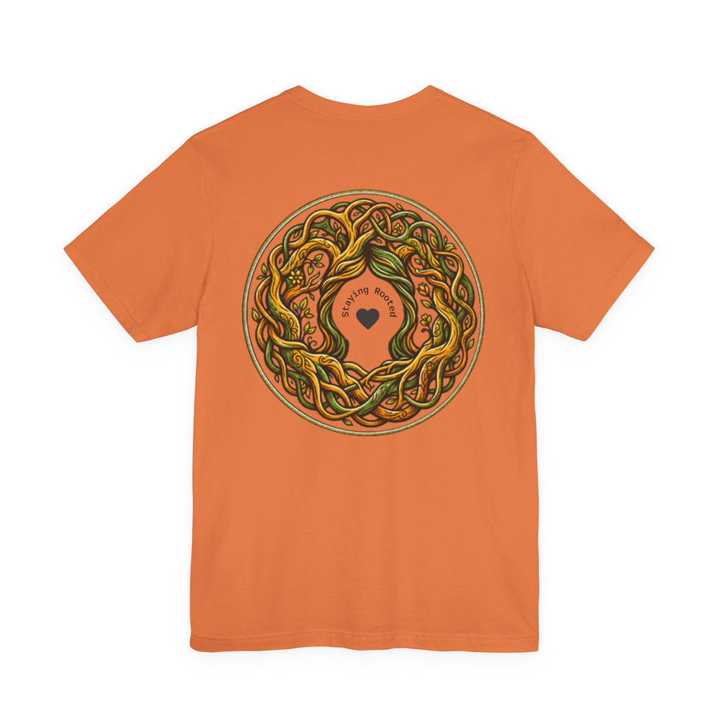 Unisex T-Shirt — Grounded Celtic Tree of Life Graphic Tee -Stay Rooted