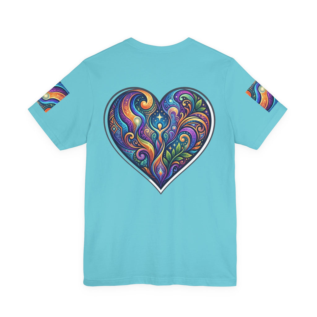 Life Blooms Within Heart Tee