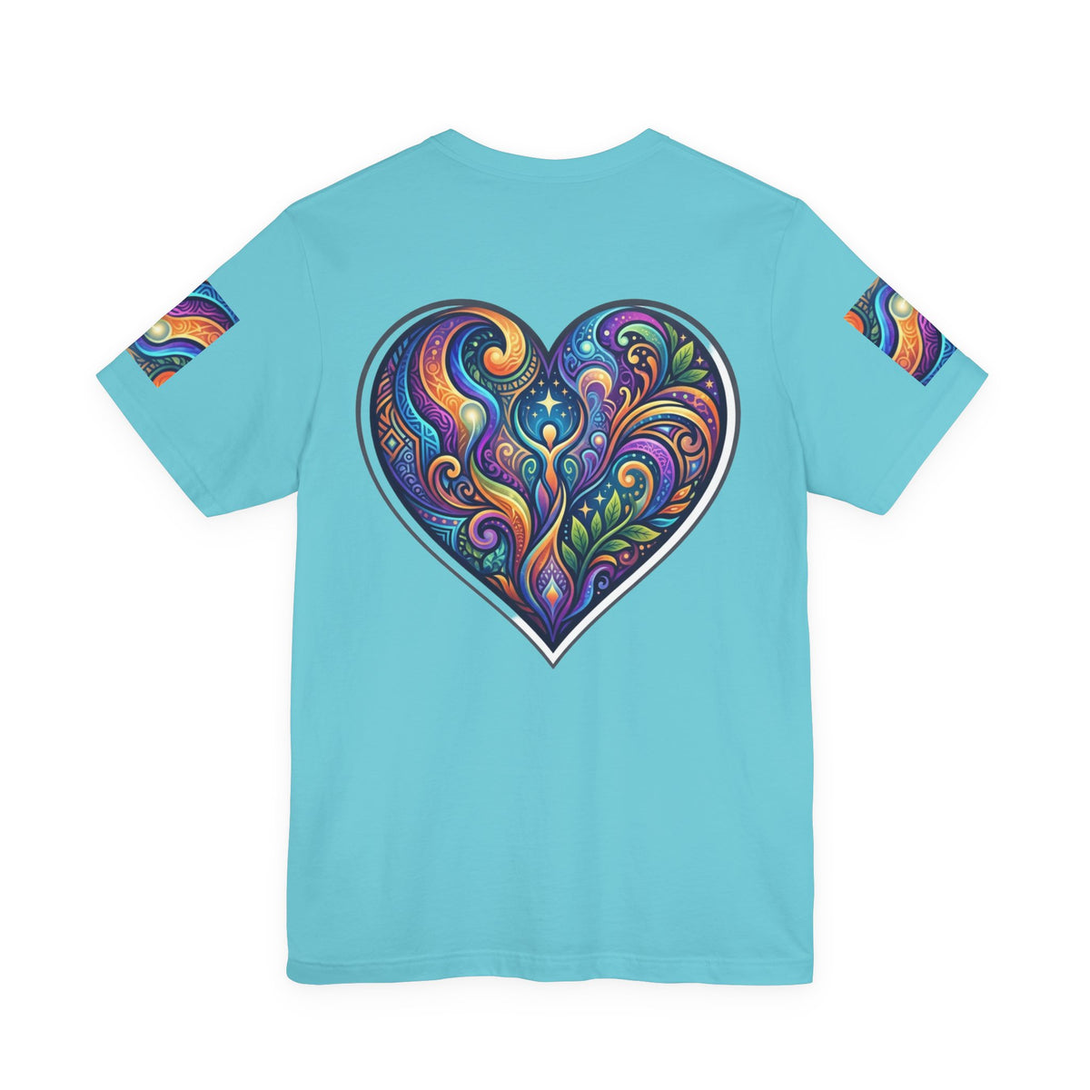 Life Blooms Within Heart Tee