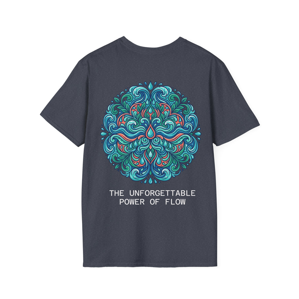 T-Shirt — "Speak the Truth, Ease the Rest" Heart Wave Graphic