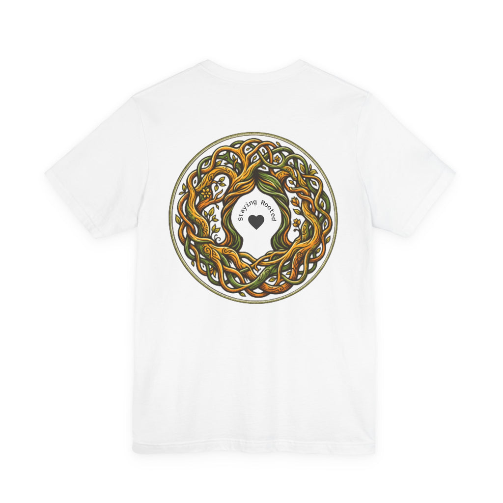 Unisex T-Shirt — Grounded Celtic Tree of Life Graphic Tee -Stay Rooted