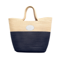 Handwoven Straw Bag — "It's a New Day" Rise N' Shine Summer Tote