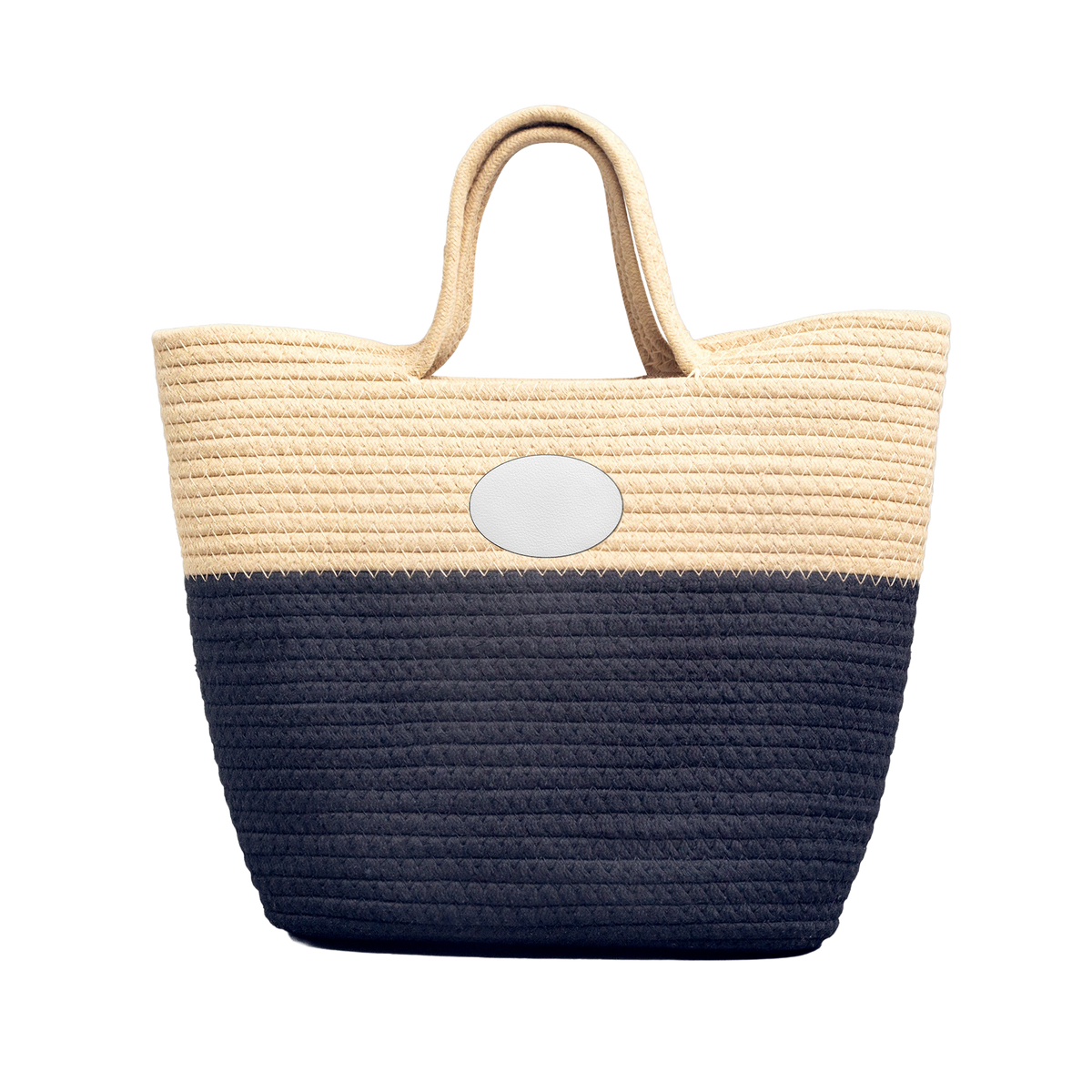 Handwoven Straw Bag — "It's a New Day" Rise N' Shine Summer Tote