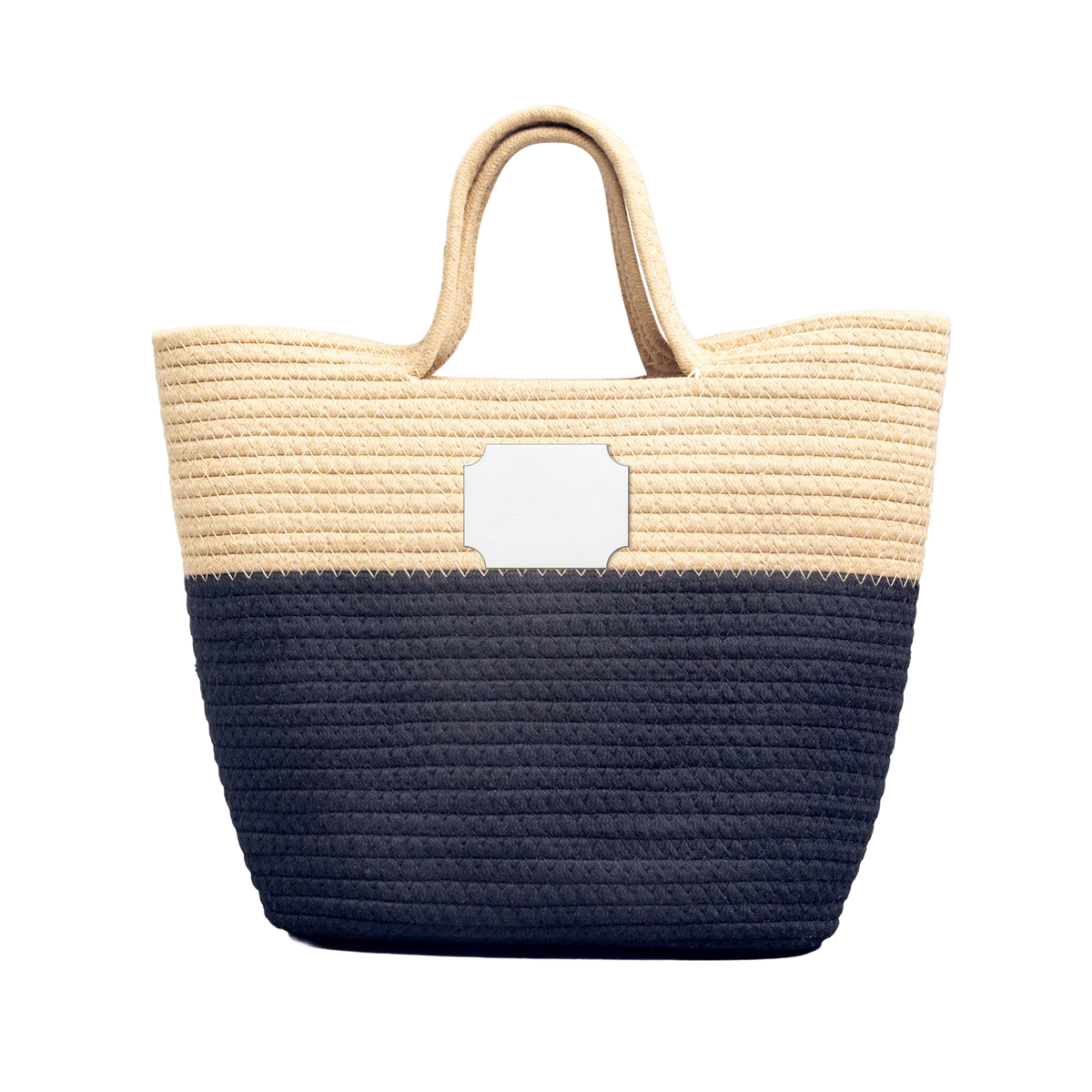 Handwoven Straw Bag — "It's a New Day" Rise N' Shine Summer Tote