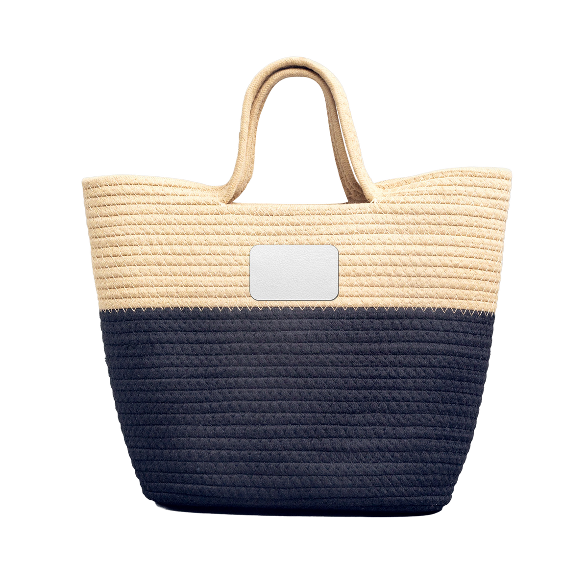 Handwoven Straw Bag — "It's a New Day" Rise N' Shine Summer Tote