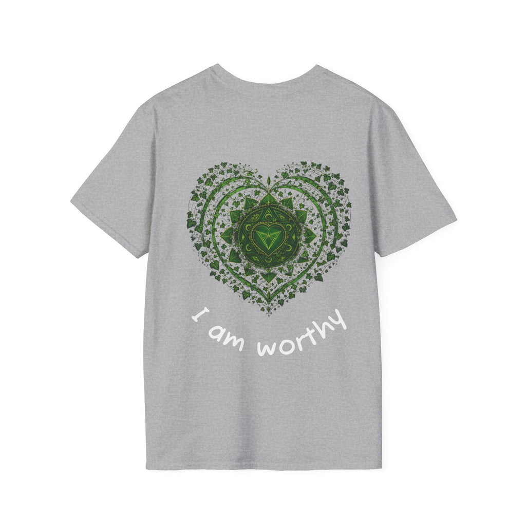 Love Unconditionally T-Shirt — Green Clover Heart Inspirational Tee
