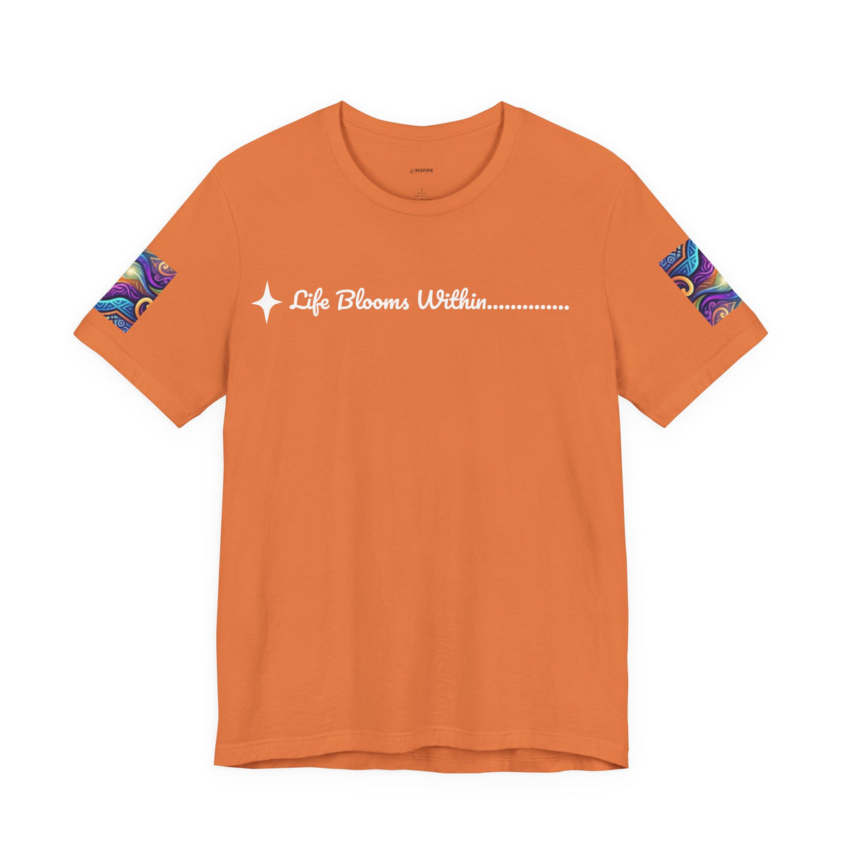 Life Blooms Within Heart Tee