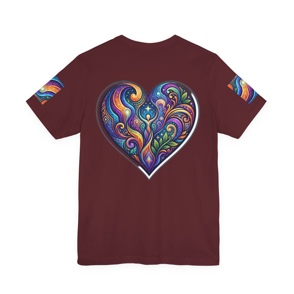 Life Blooms Within Heart Tee
