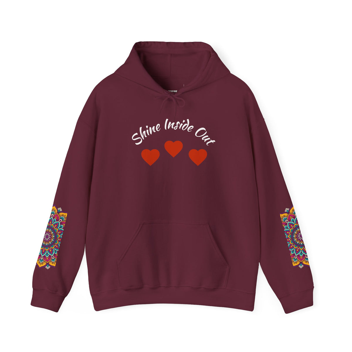 Shine Inside Out Mandala Hoodie