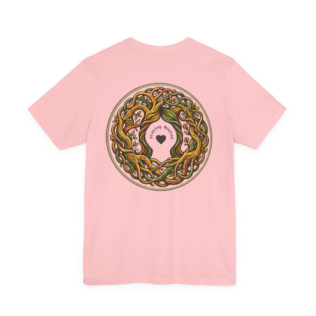 Unisex T-Shirt — Grounded Celtic Tree of Life Graphic Tee -Stay Rooted