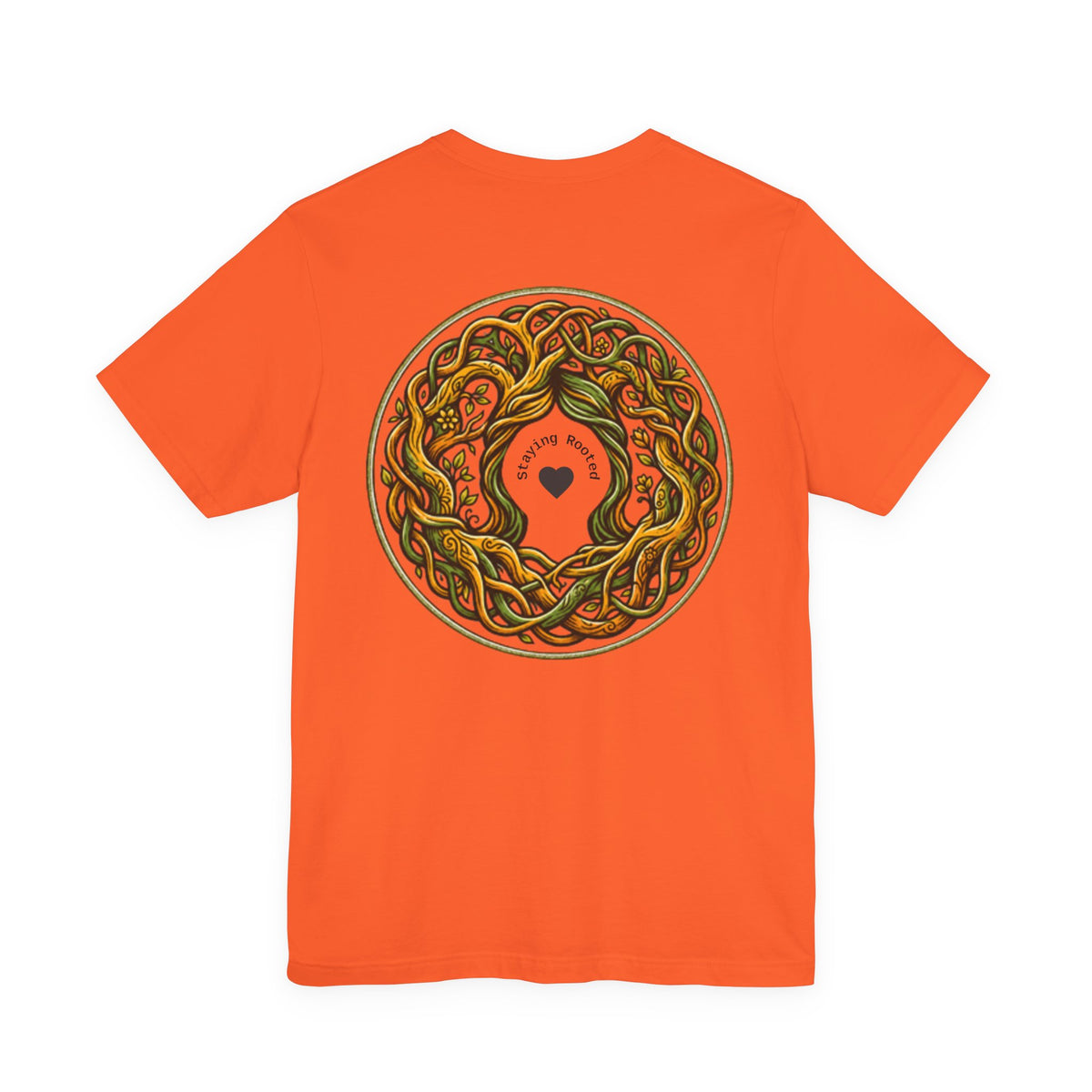 Unisex T-Shirt — Grounded Celtic Tree of Life Graphic Tee -Stay Rooted